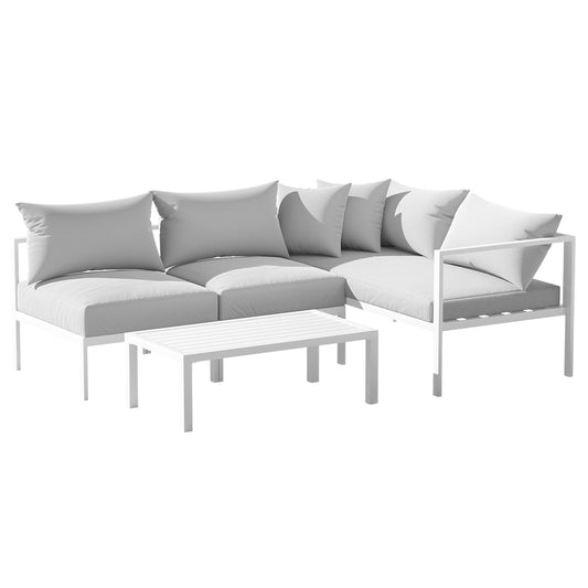 Senegal 4PC Outdoor Lounge Set With Coffee Table - Nova Tech
