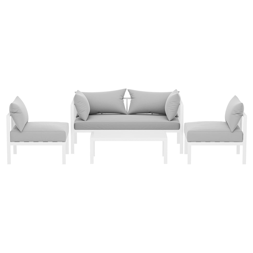 Senegal 4PC Outdoor Lounge Set With Coffee Table - Nova Tech