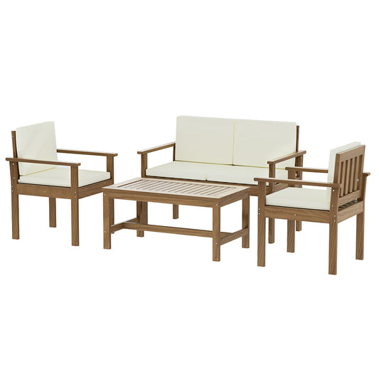 Sierra Leone 4PC Outdoor Lounge Set With Coffee Table - Nova Tech