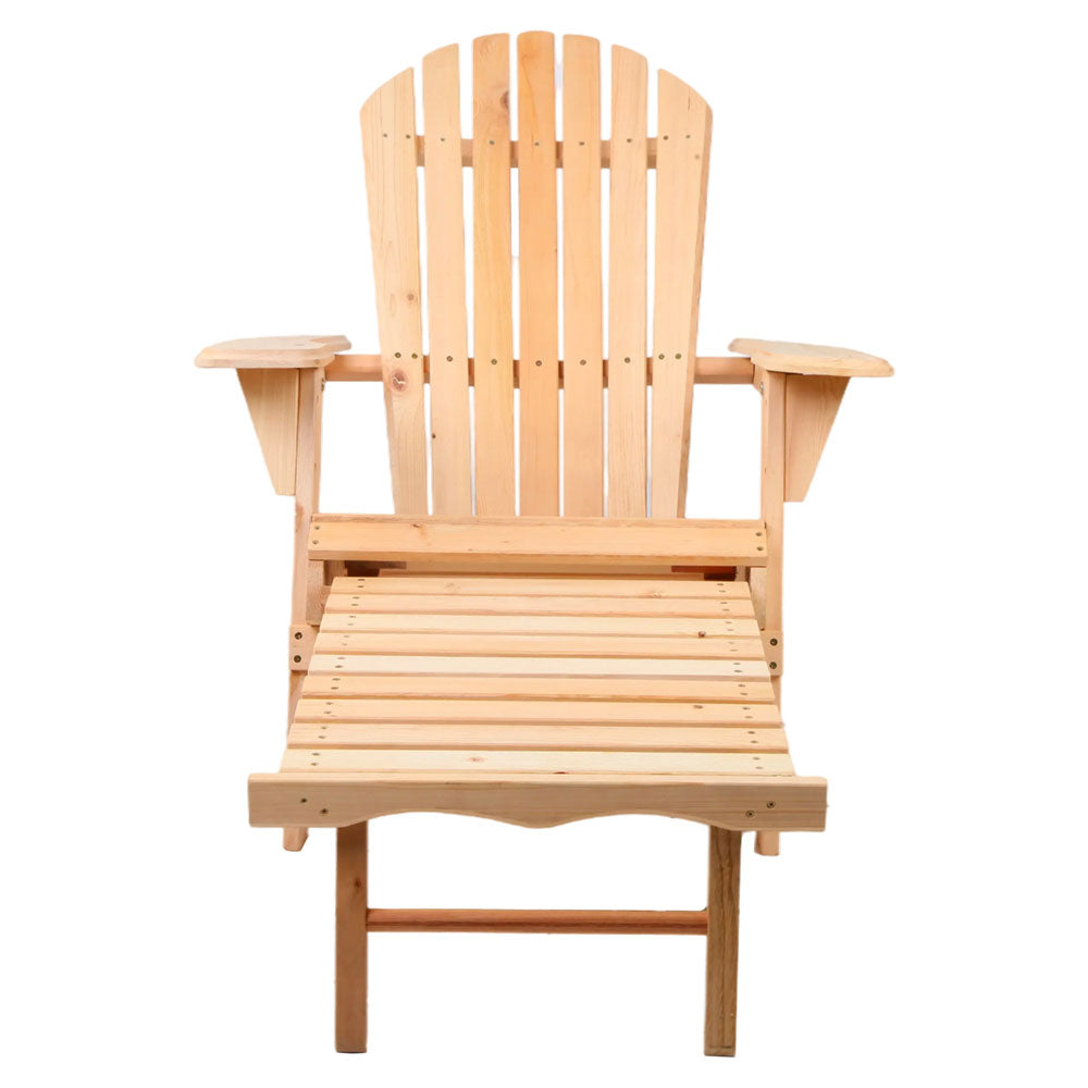 Tunisia Wooden Sun Lounger - Nova Tech