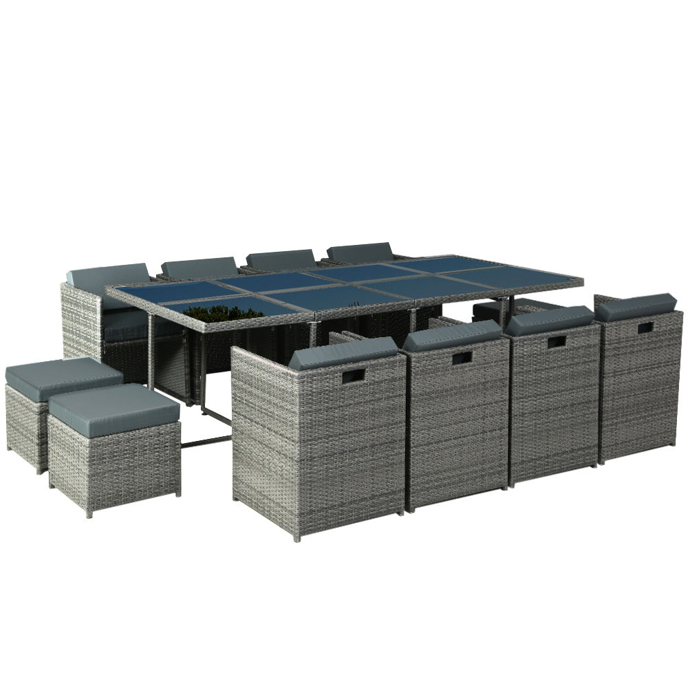 El Salvador 13PC Outdoor Dining Set - Nova Tech
