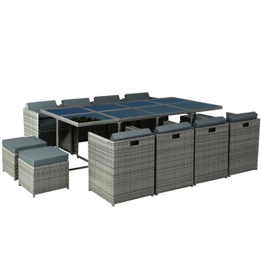 El Salvador 13PC Outdoor Dining Set - Nova Tech
