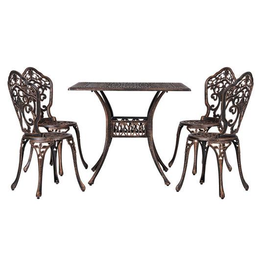 Denmark 5PC Outdoor Dining Set - Nova Tech