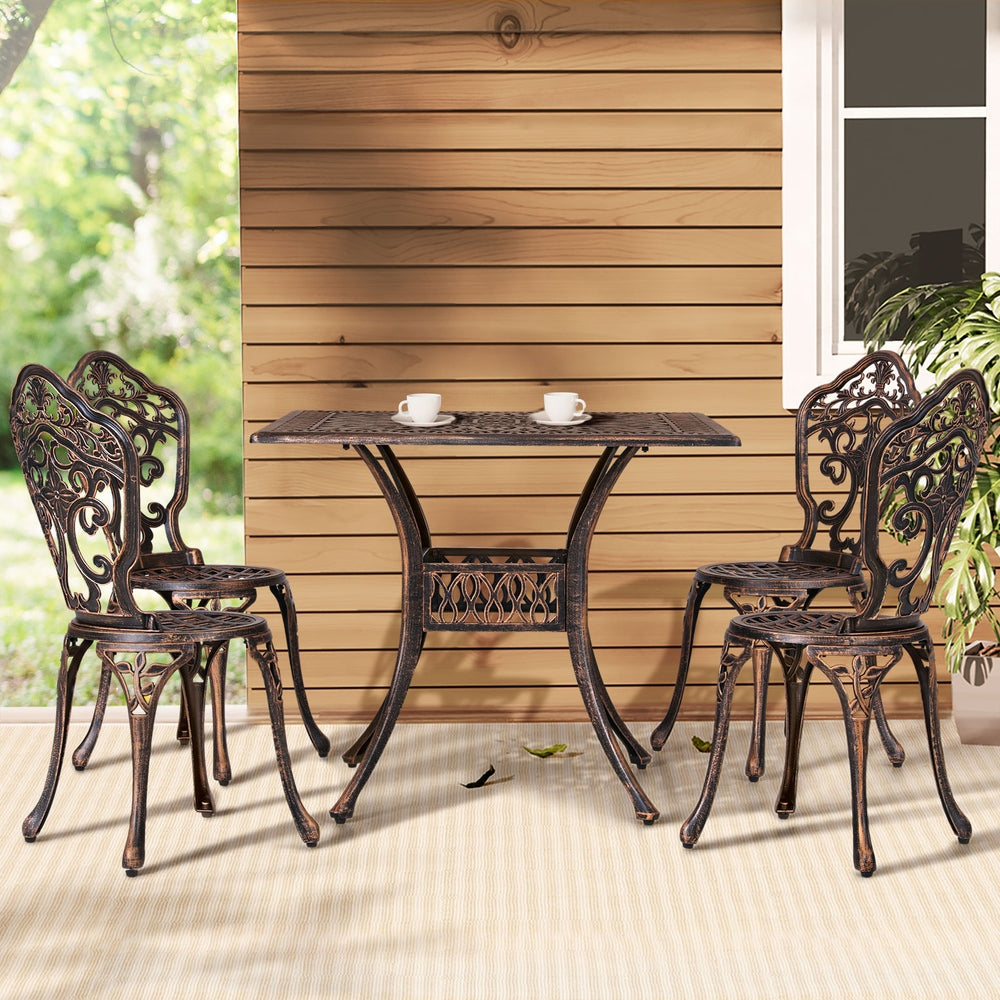 Denmark 5PC Outdoor Dining Set - Nova Tech