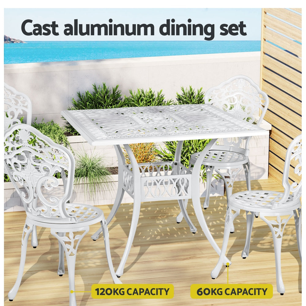 Denmark 5PC Outdoor Dining Set - Nova Tech