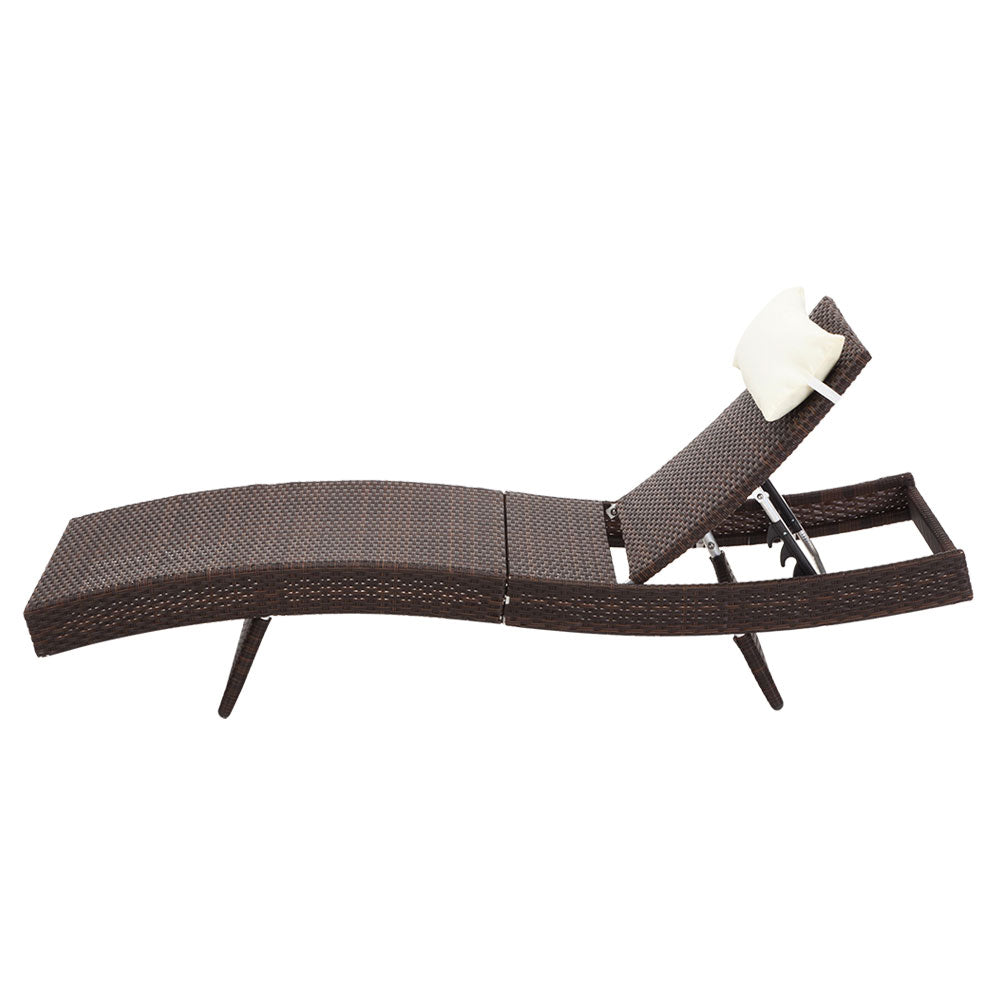 Cyprus Adjustable Sun Lounger