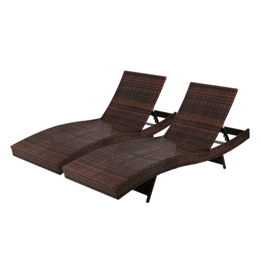 Cyprus X2 Adjustable Sun Lounger