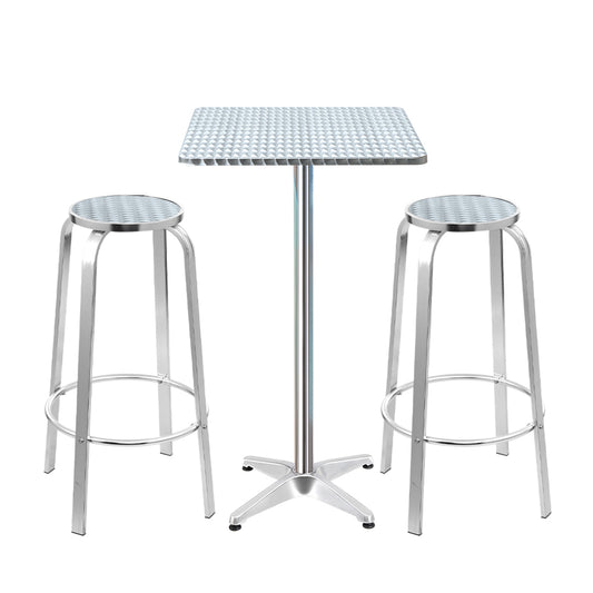 Italy 3-Piece Outdoor Bistro Set - Nova Tech