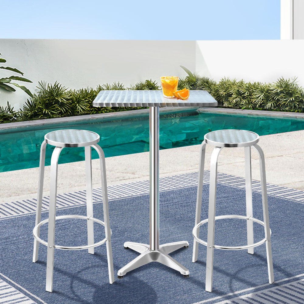 Italy 3-Piece Outdoor Bistro Set - Nova Tech