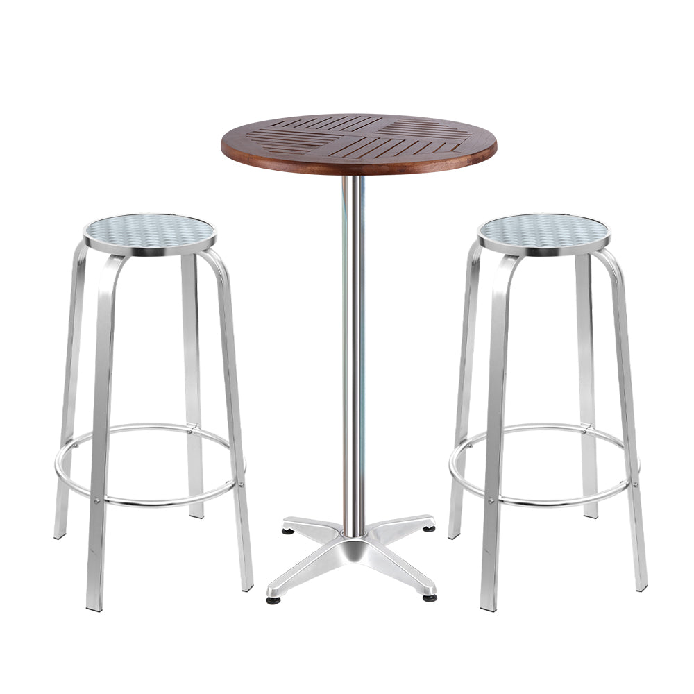 Kenya 3-Piece Outdoor Bar/Bistro Set