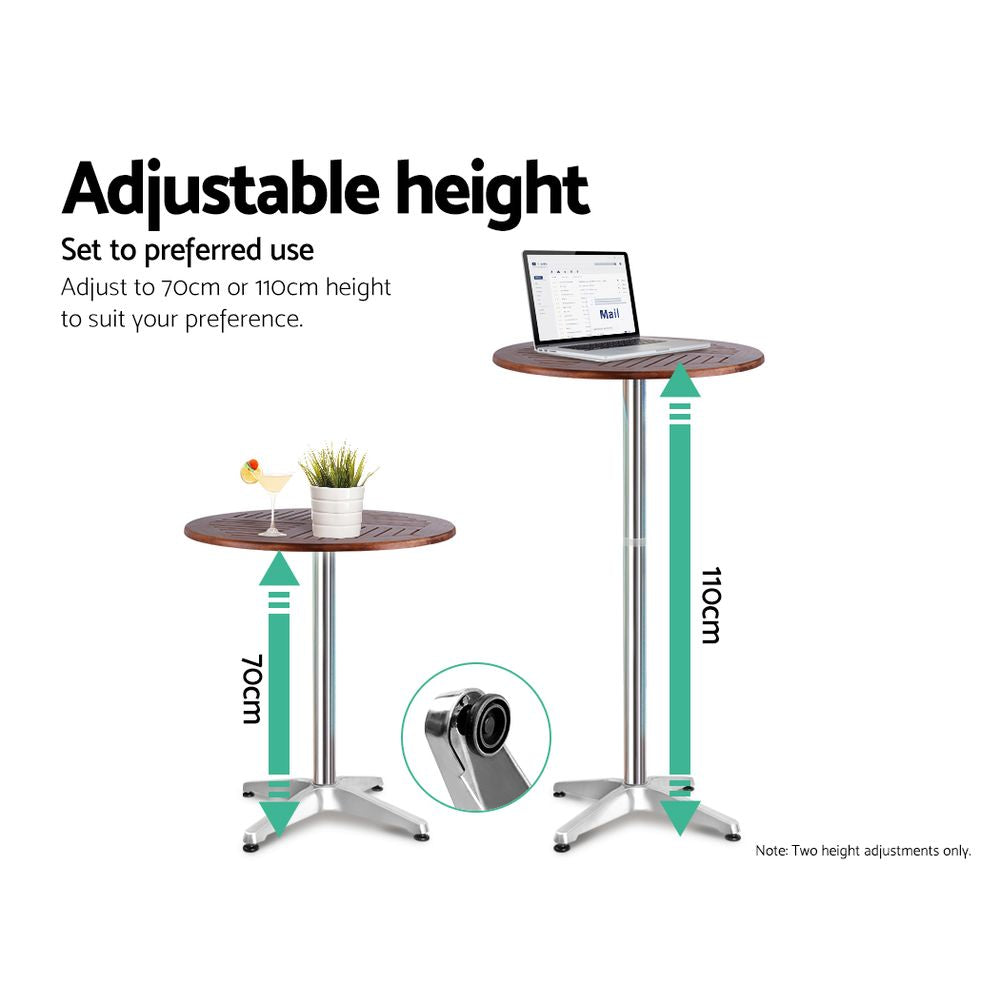 Kenya 3-Piece Outdoor Bar/Bistro Set