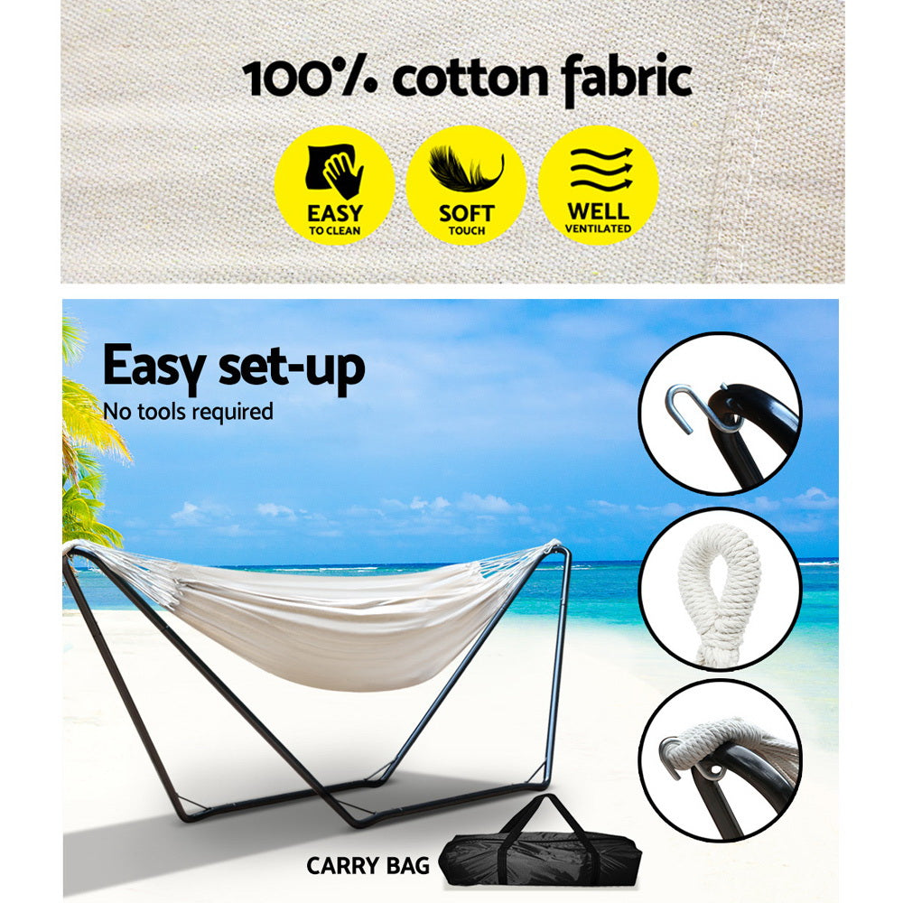 Congo Outdoor Hammock With Frame - Nova Tech
