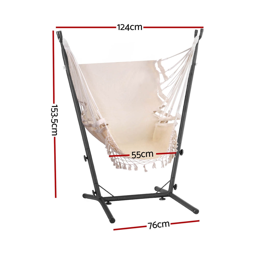 Lithuania Outdoor Hammock Chair With Frame