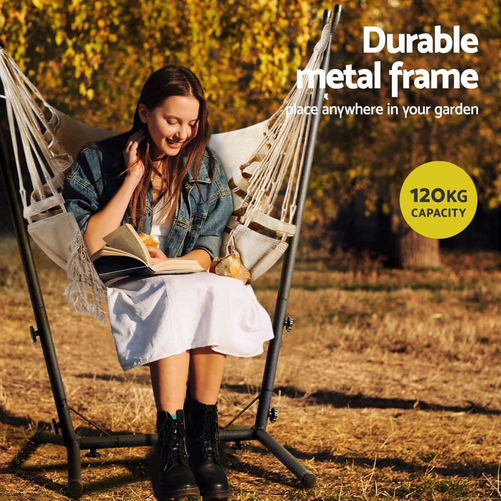 Lithuania Outdoor Hammock Chair With Frame - Nova Tech
