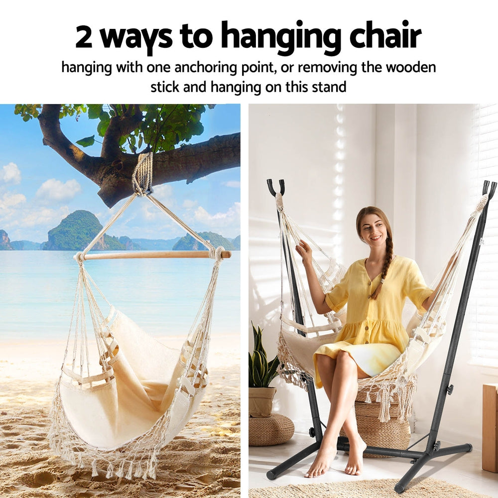 Lithuania Outdoor Hammock Chair With Frame