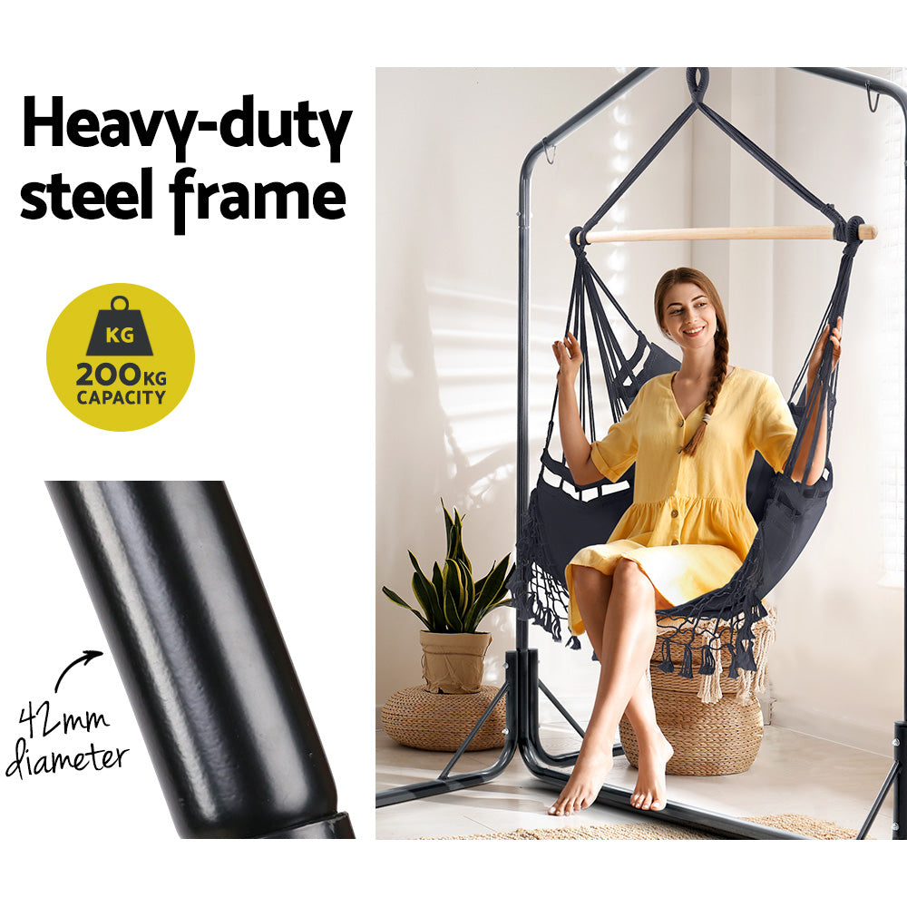 Taiwan Outdoor Hammock Chair with Stand