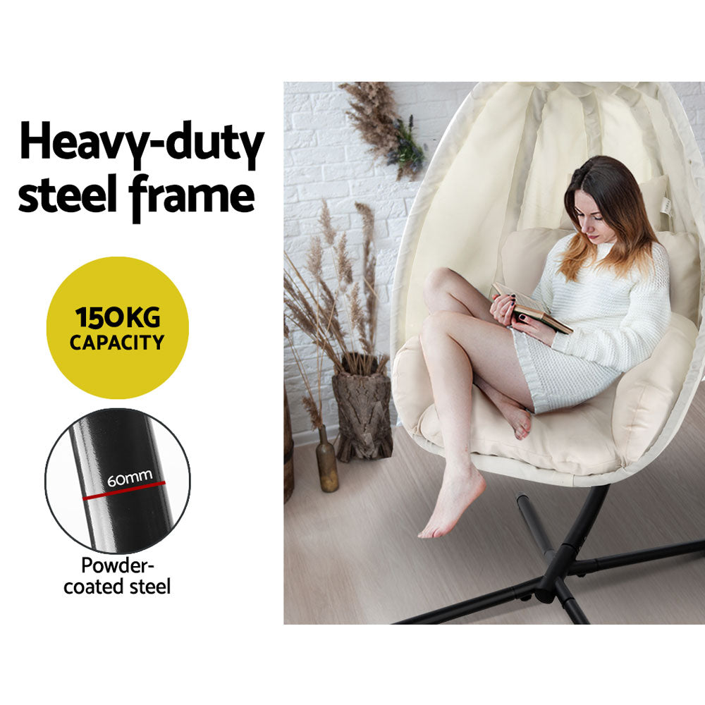 Georgia Outdoor Swinging Egg Chair - Nova Tech