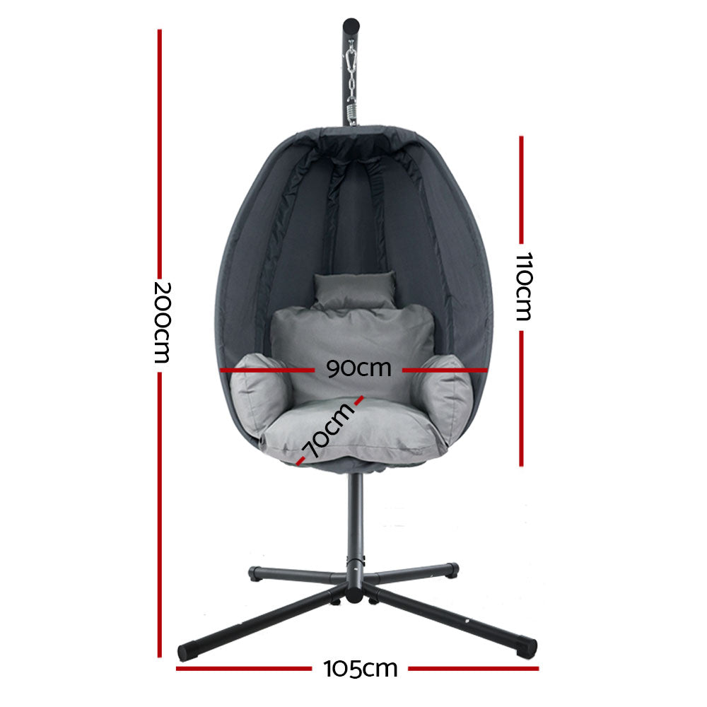 Georgia Outdoor Swing Egg Chair - Nova Tech