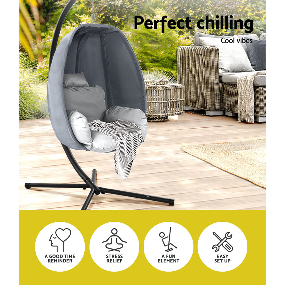 Georgia Outdoor Swing Egg Chair