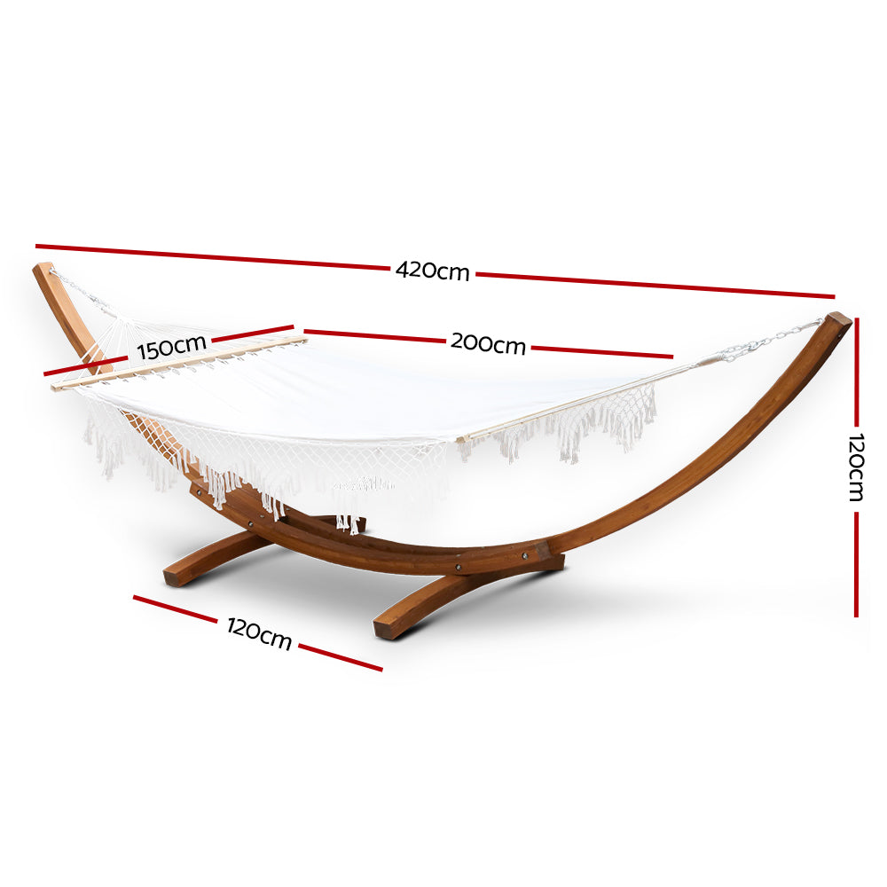 Indonesia Outdoor Hammock With Tassels