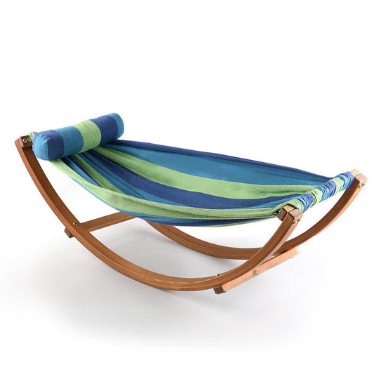 Gardeon Hammock Bed Outdoor Camping Kids Timber Hammock Rocking - Nova Tech