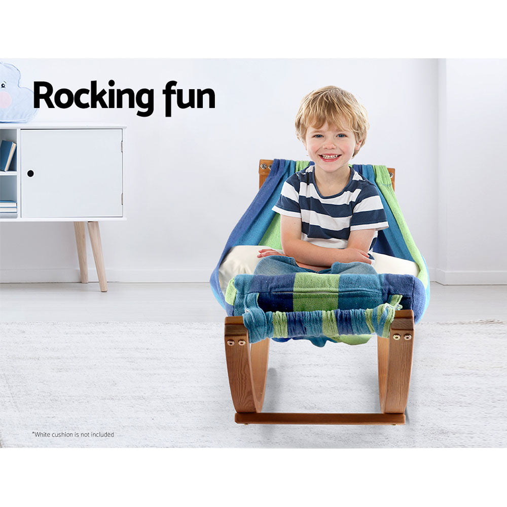 Gardeon Hammock Bed Outdoor Camping Kids Timber Hammock Rocking - Nova Tech