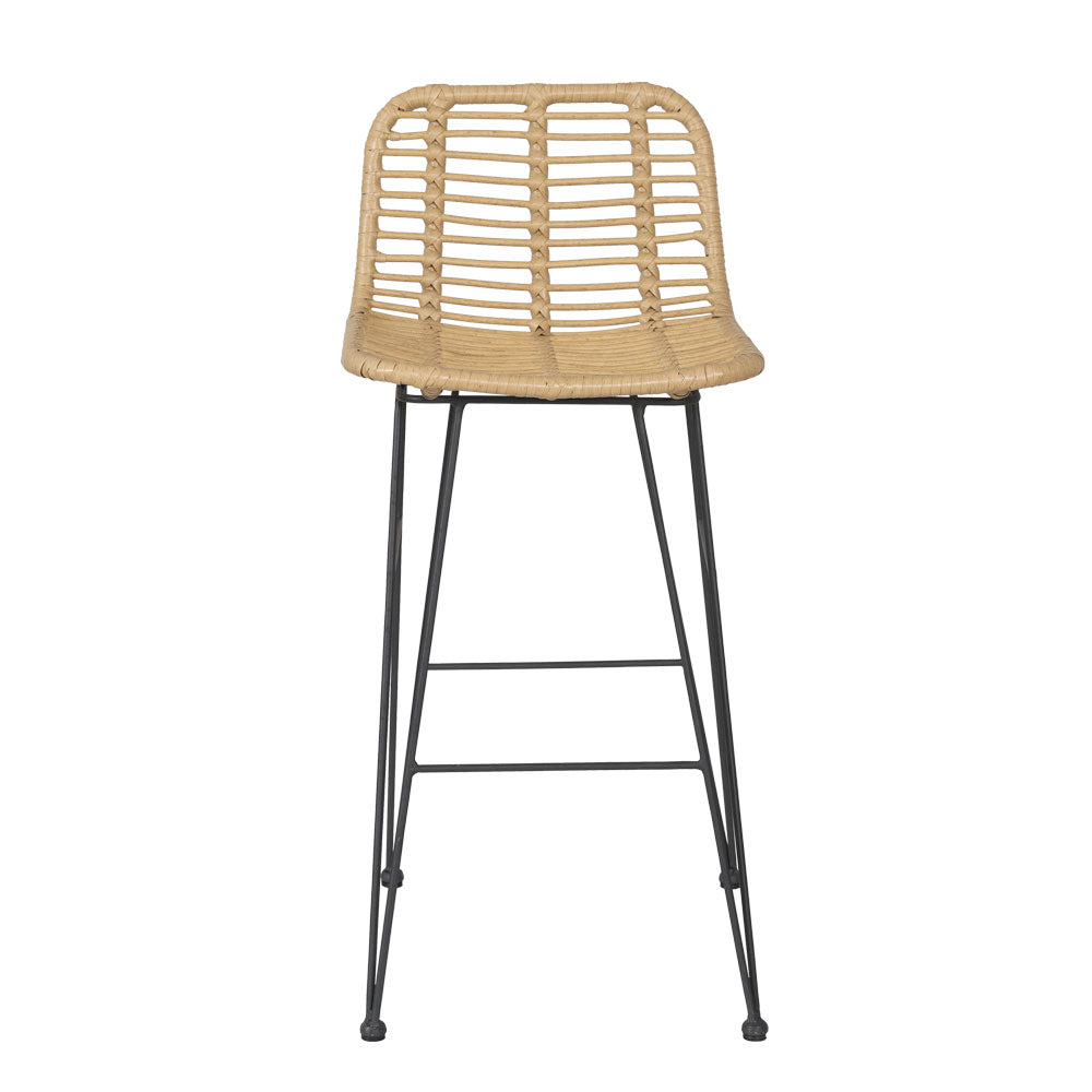 Peru X2 Outdoor Rattan Bar Stools - Nova Tech