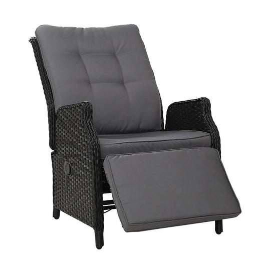Nauru Wicker Recliner Chair - Nova Tech