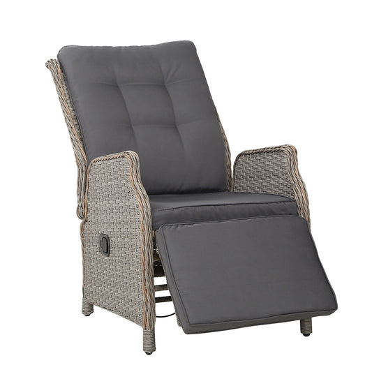 Nauru Wicker Recliner Chair - Nova Tech