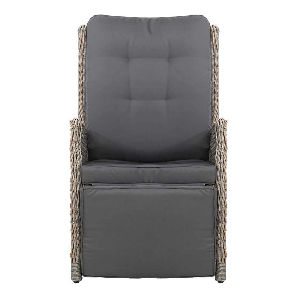 Nauru Wicker Recliner Chair - Nova Tech
