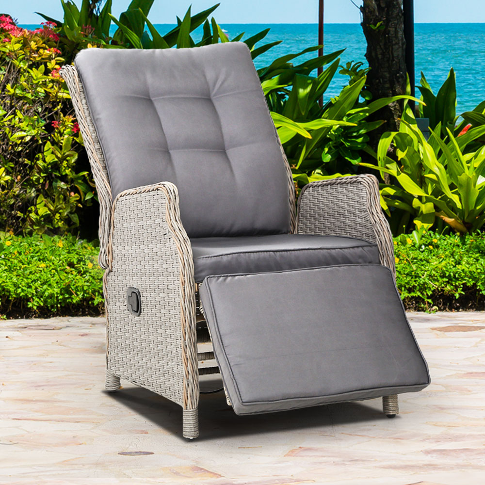 Nauru Wicker Recliner Chair - Nova Tech