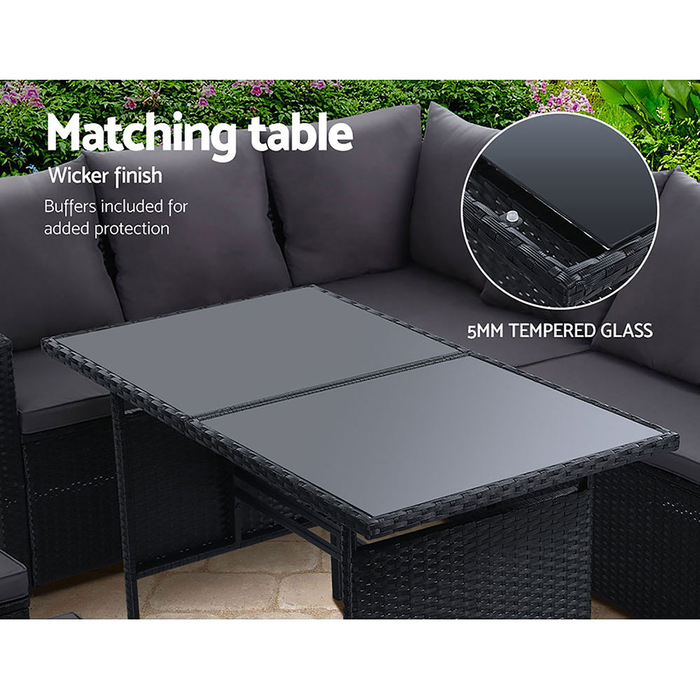 Brazil Outdoor Dining Lounge Sofa Set