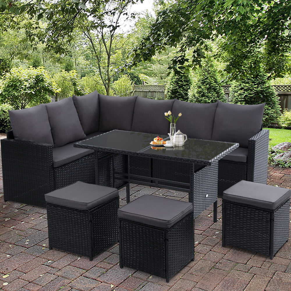 Brazil Outdoor Dining Lounge Sofa Set