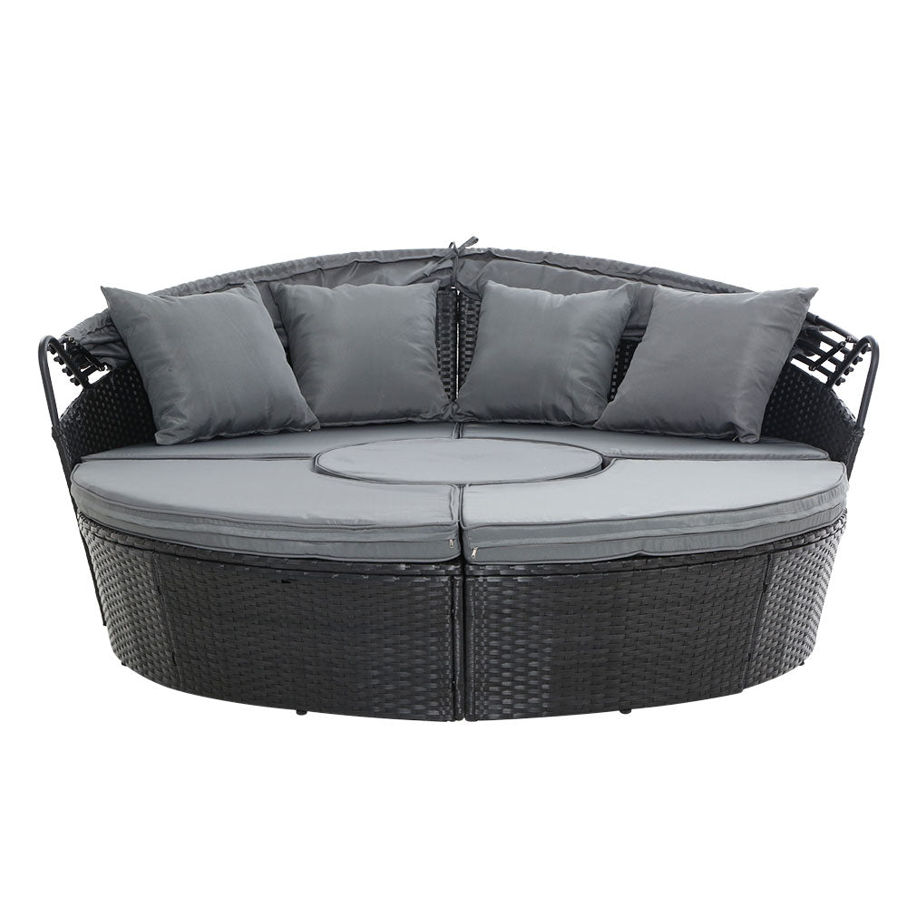 Morocco Day Bed With Sun Shade