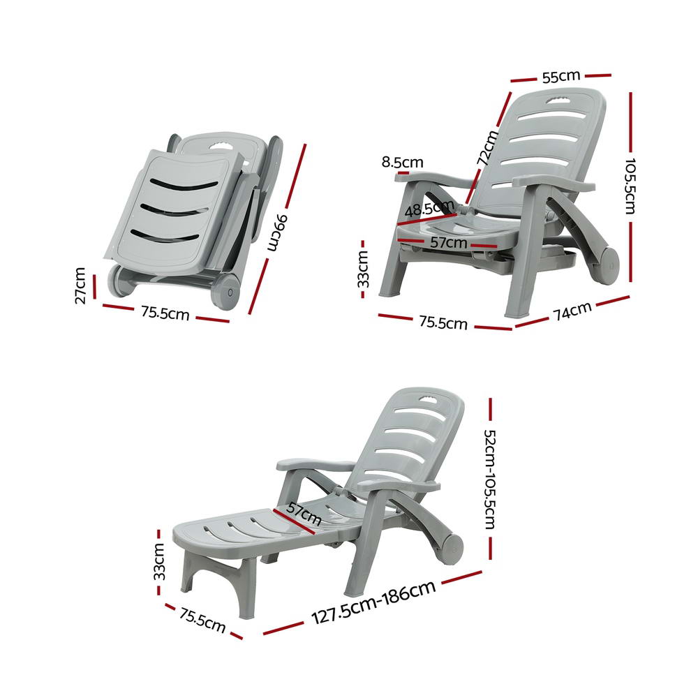 Laos Sun Lounger - Nova Tech