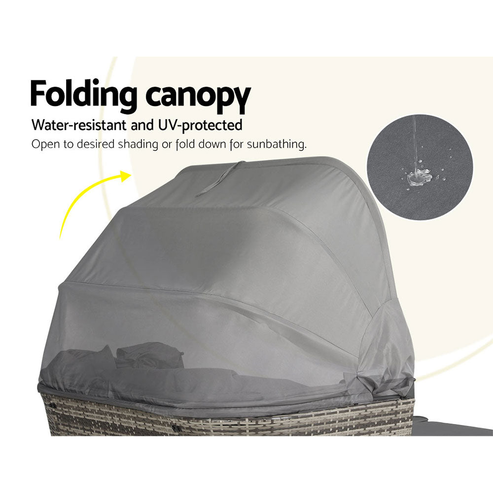 Ecuador  Outdoor Sun Lounge/Day Bed - Nova Tech