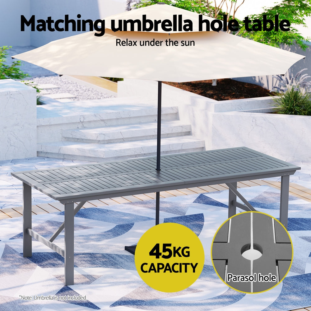 Estonia 5PC Outdoor Wooden Dining Set - Nova Tech