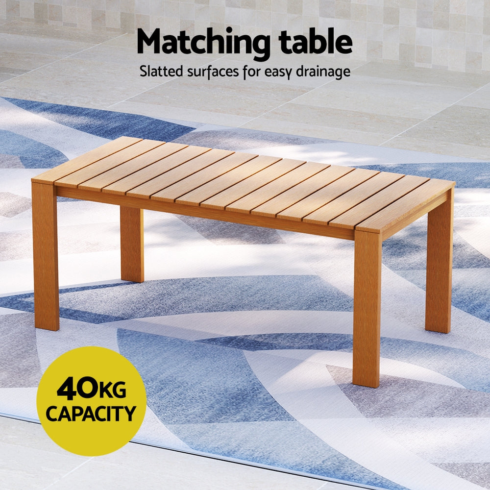 Moldova 6PC Outdoor Lounge Set With Coffee Table