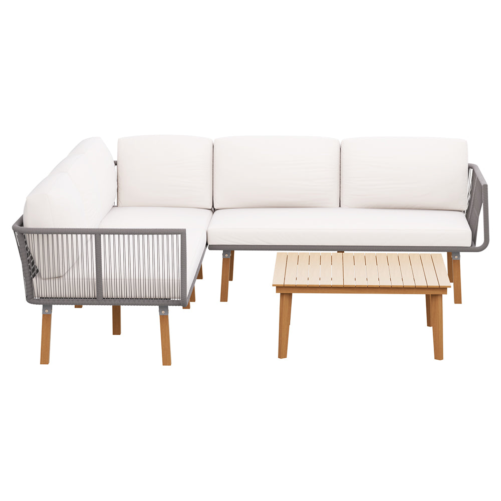 Mauritius 4PC Outdoor Lounge Set With Coffee Table