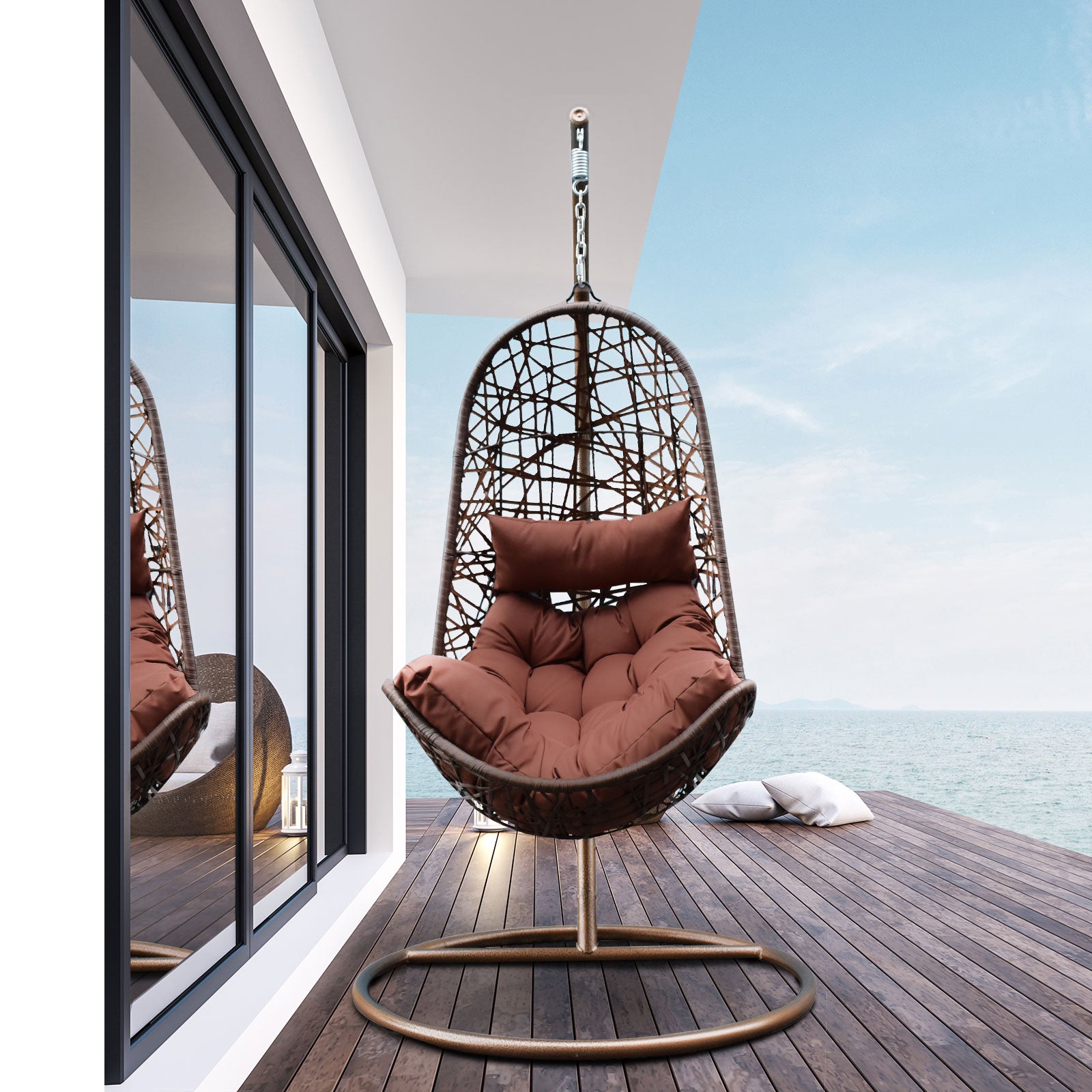 Costa Rica Hanging Basket Egg Chair - Nova Tech