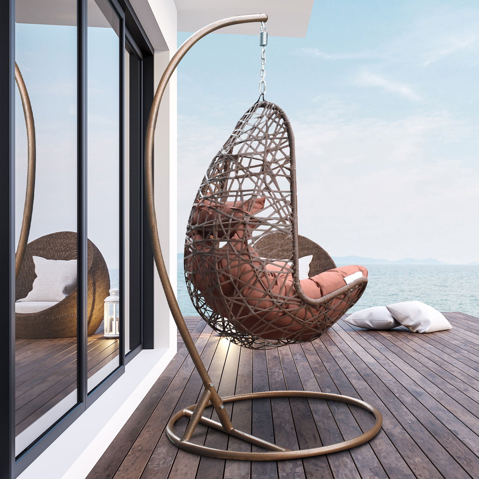 Costa Rica Hanging Basket Egg Chair - Nova Tech