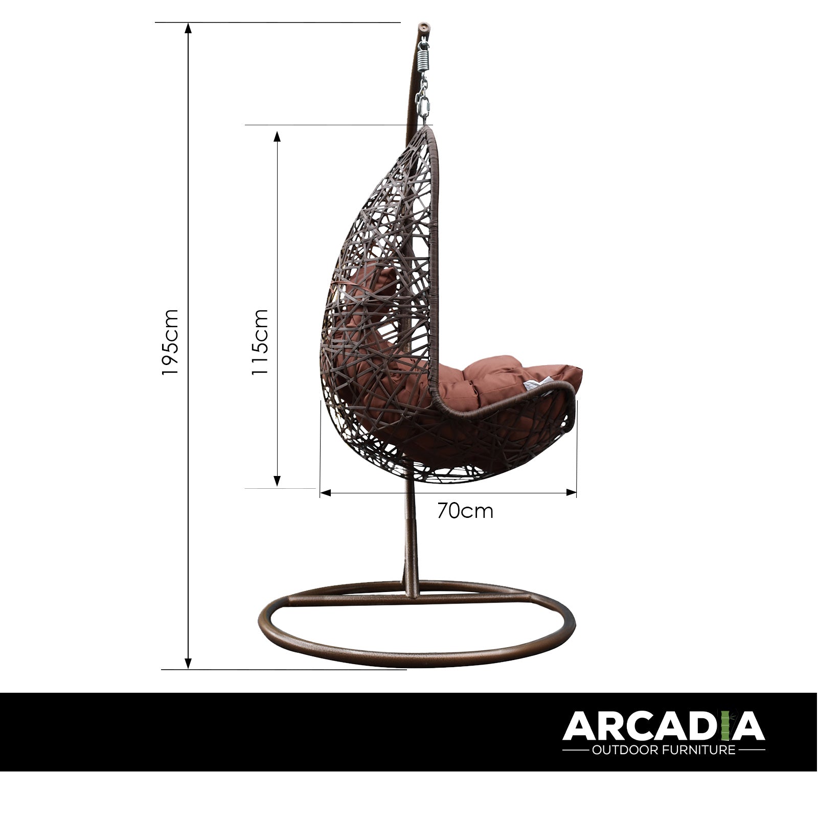 Costa Rica Hanging Basket Egg Chair - Nova Tech