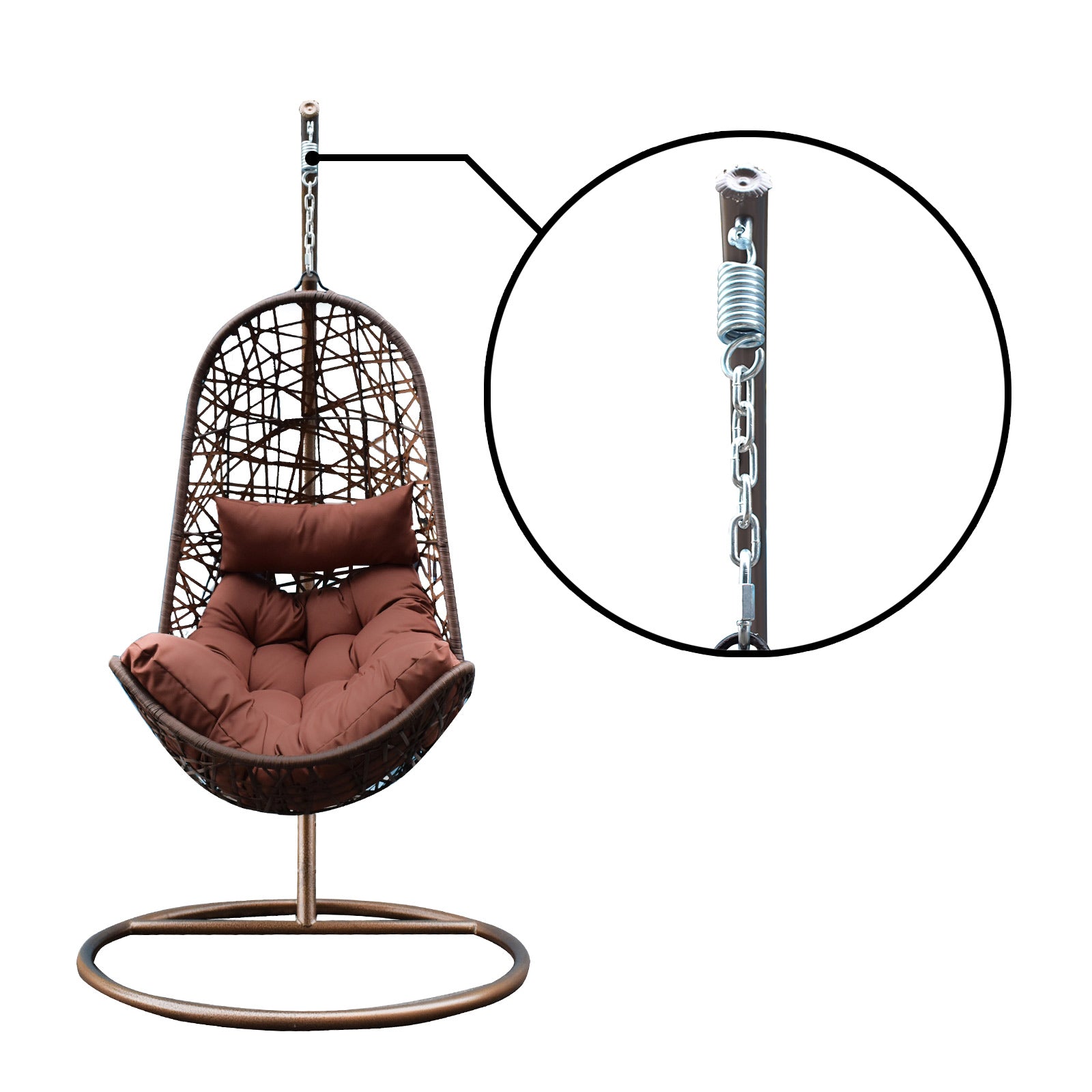 Costa Rica Hanging Basket Egg Chair - Nova Tech