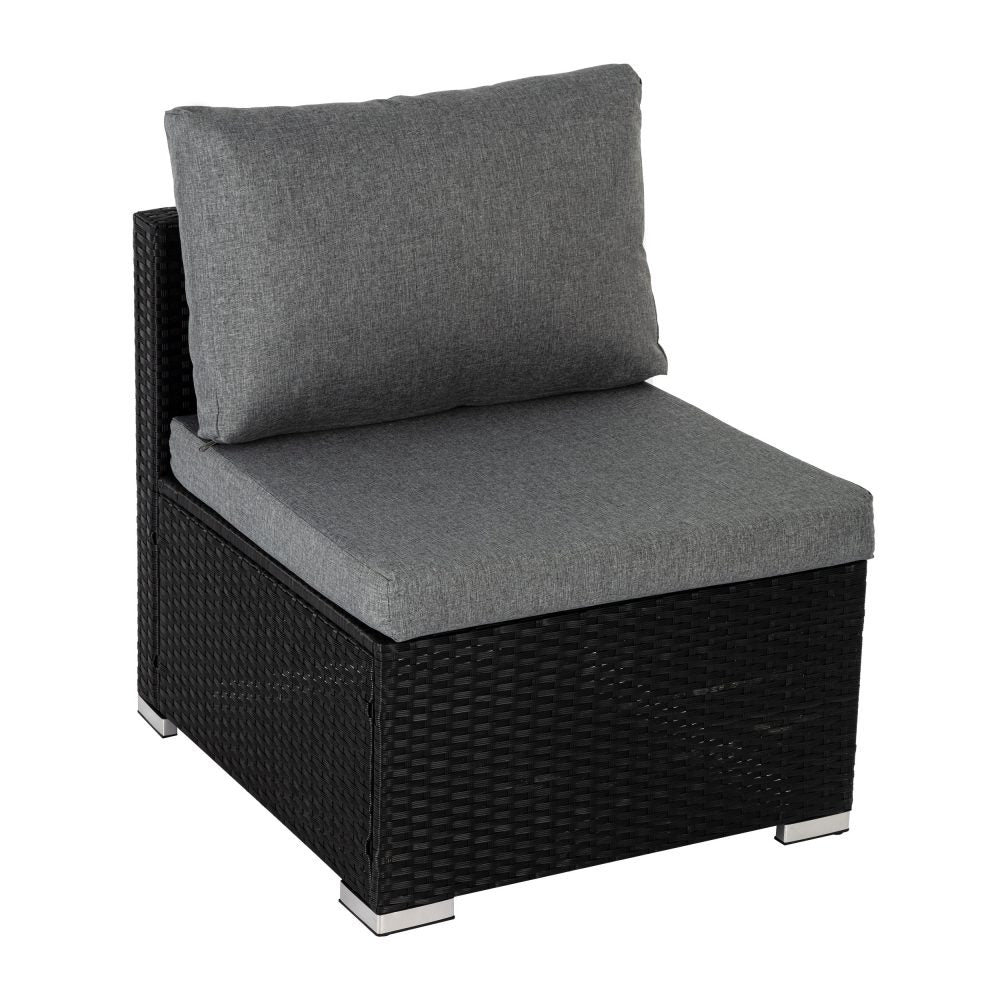 Maldives 6PC Wicker Outdoor Lounge Set With Coffee Table - Nova Tech