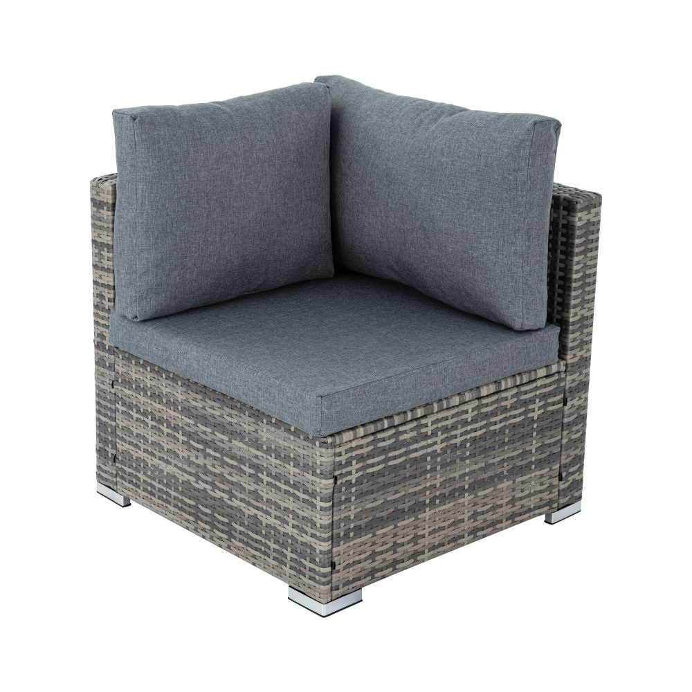 Malawi 6PC Wicker Outdoor Lounge Set With Coffee Table - Nova Tech