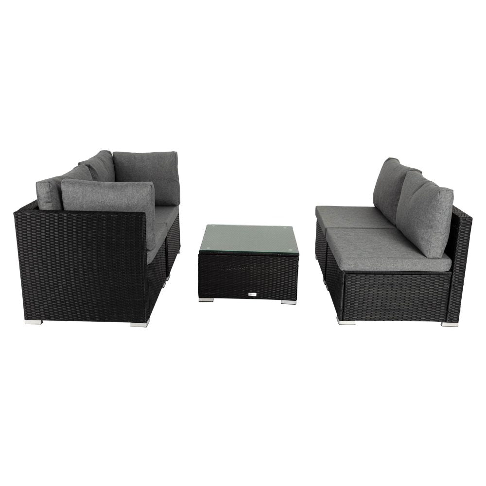 Yemen 5PC Outdoor Lounge Set With Coffee Table - Nova Tech