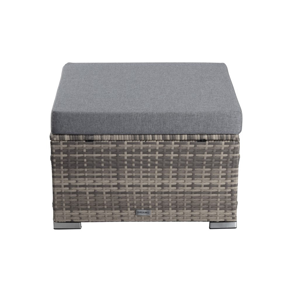 Malawi 9PC Wicker Outdoor Lounge Set With Coffee Table & Side Table
