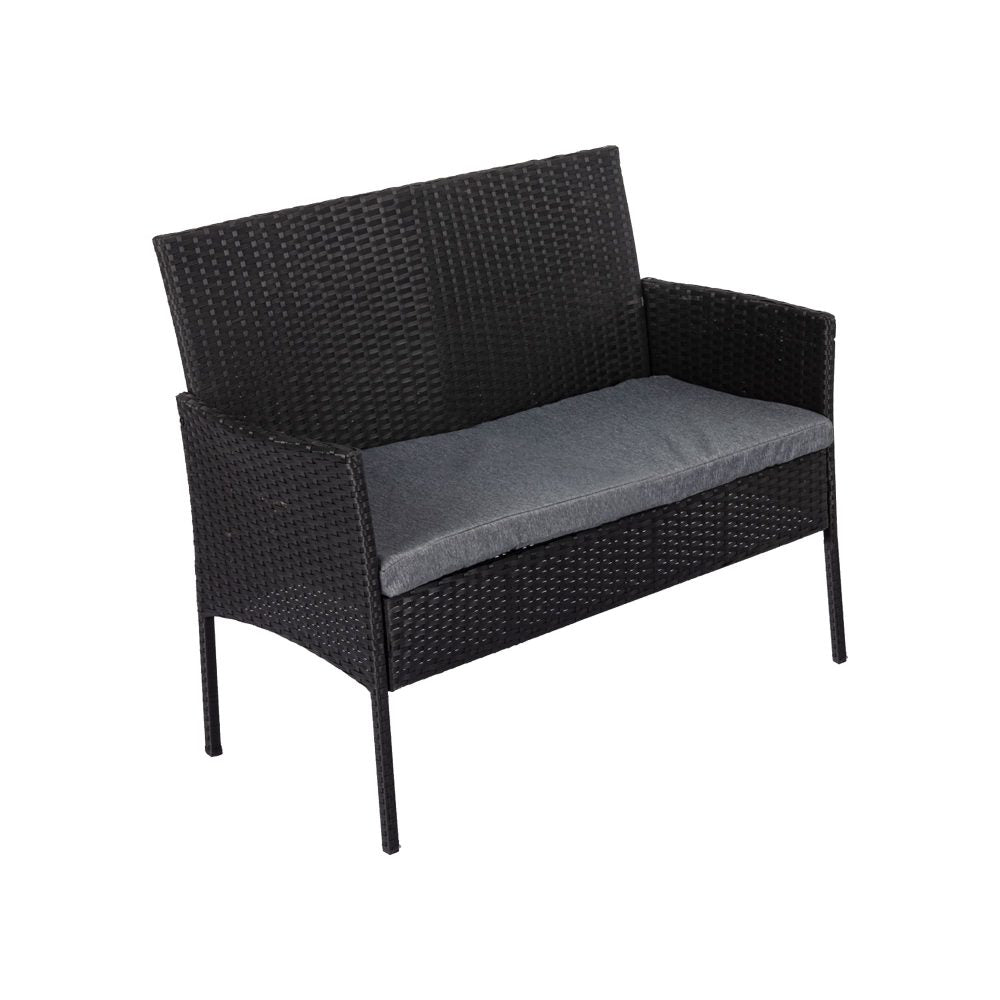 Sweden 4PC Wicker Outdoor Lounge Set With Coffee Table