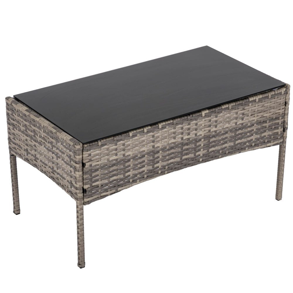 San Marino 4PC Wicker Outdoor Lounge With Coffee Table