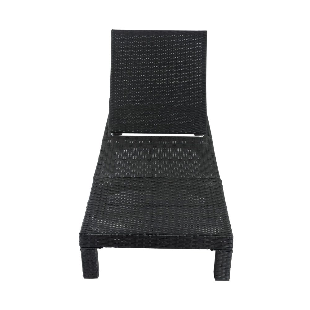 Qatar Wicker Sun Lounger - Nova Tech